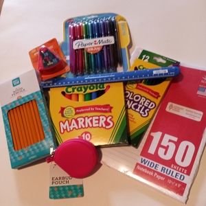 Art and writing supplies